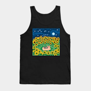 Among the Sunflowers Tank Top